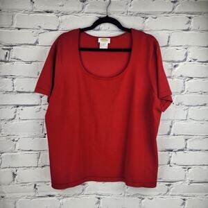 Talbots Sweater Top Womens 2X business office corpcore mature professional plus